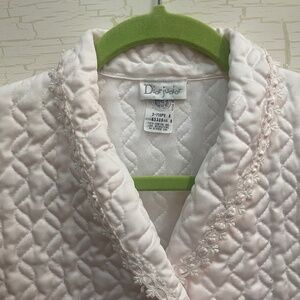 Vintage Dior Junior Quilted Robe-Size 6